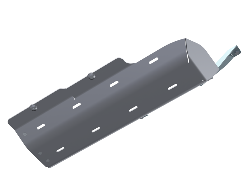 Jeep Wrangler JL Rubicon Skid Plates - Artec Industries - Exhaust Skid - `21-`25